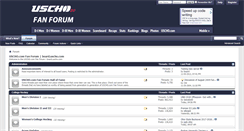 Desktop Screenshot of fanforum.uscho.com